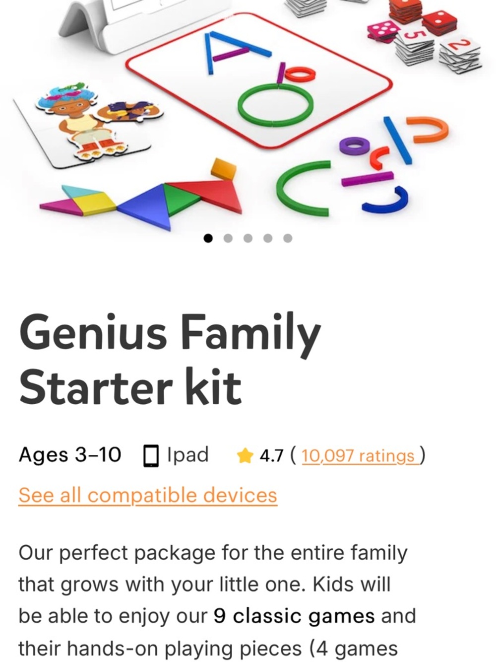 Osmo full Interactive Learning Kit - Picture 2 of 13